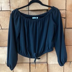 Aritzia off the shoulder blouse